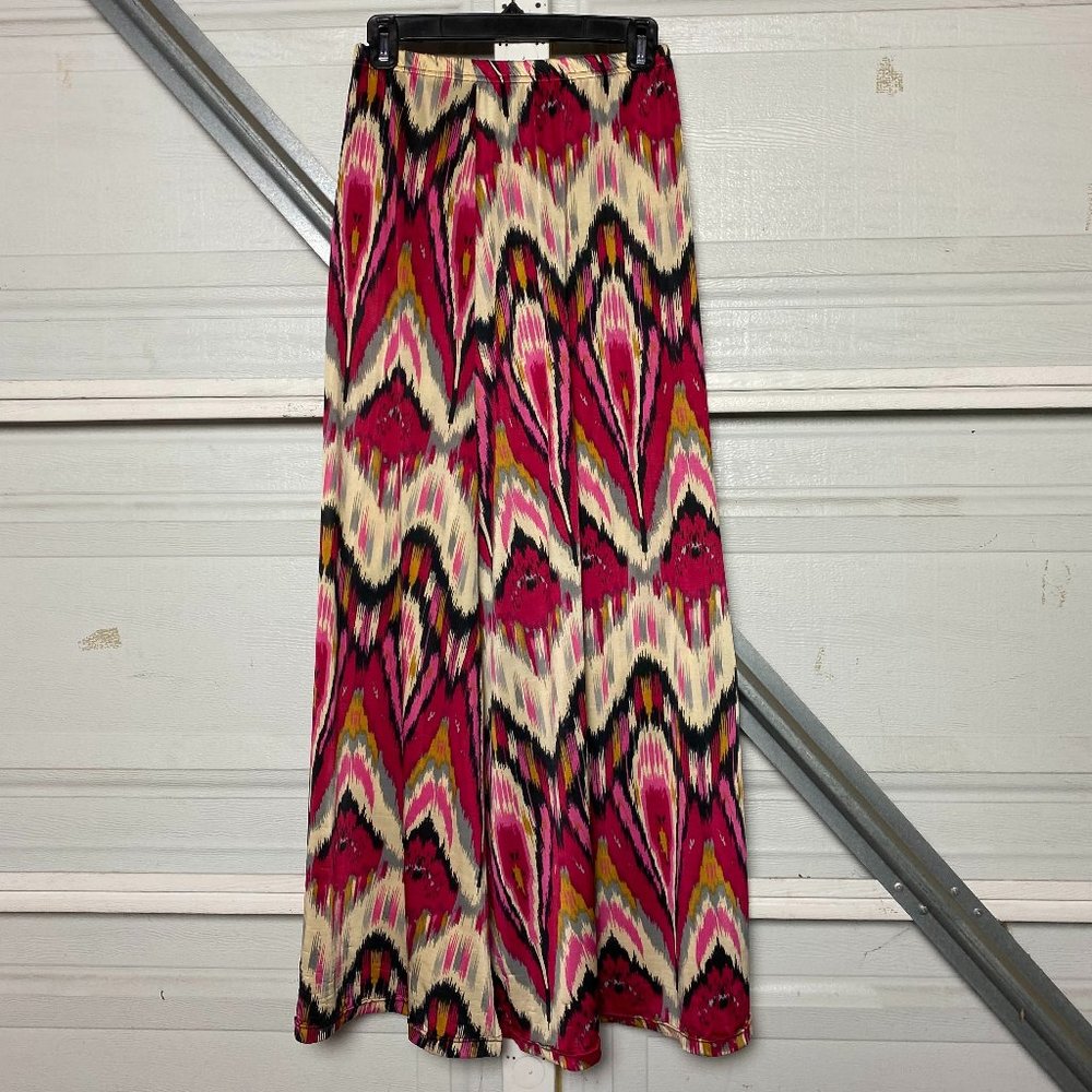 Sugar & Spice "Ikat Pattern" Bohemian Maxi Skirt